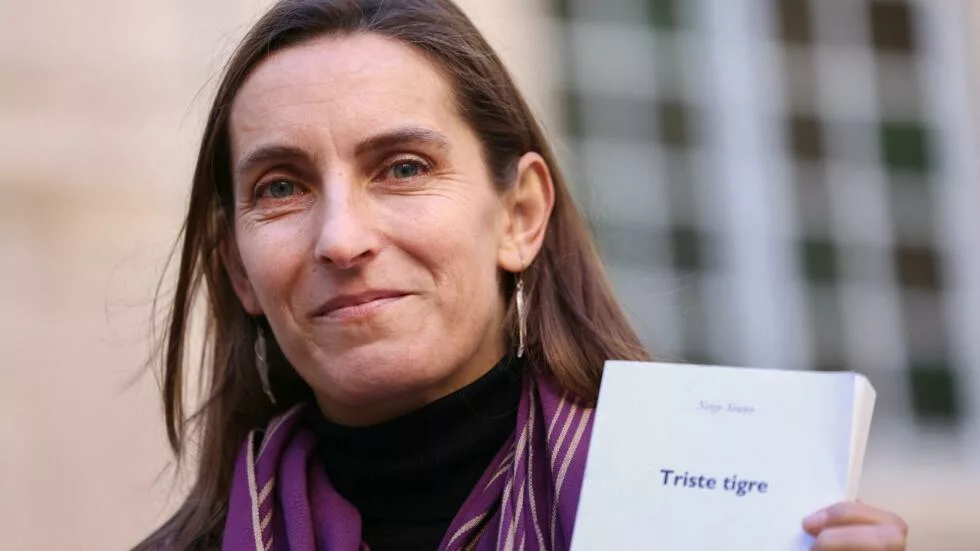 Neige Sinno, lauréate du Prix Fémina 2023 avec « Triste tigre » (P.O.L.) !