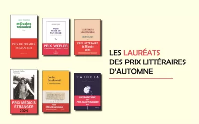Les lauréats des prix littéraires d’automne