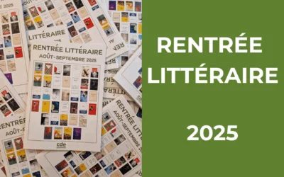 Découvrez la rentrée littéraire du CDE !